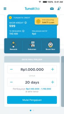 Cara Mengajukan Pinjaman di TunaiKita