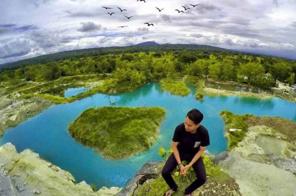 Pesona Keindahan Wisata Telaga Biru Gunung Kidul, Yogya